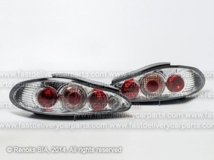 HY Coupe 96->01 tail lamp light chrome set