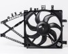 OP Corsa 00->06 ventilators ar difuzoru 385mm 200W 3pin ar rezistoru
