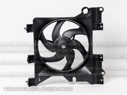 PG Partner 02->08 ventilators ar difuzoru 345mm 100W 2pin bez rezistora RAD