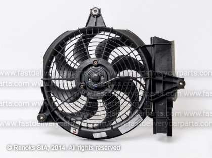 HY Santa Fe 01->06 ventilators ar difuzoru 305mm 150W 2pin KOND