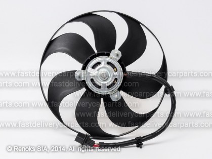 SK Fabia 00->07 ventilators 345mm 250/60W 3pin