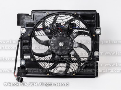 BMW 5 E39 96->00 ventilators ar difuzoru 400mm 270W 4pin KOND