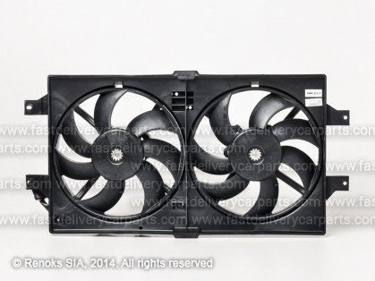 CH 300M 99->04 cooling fan 2 with shroud 320/320mm