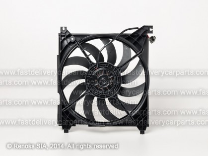 HY Santa Fe 01->06 ventilators kompl RAD 2.4/2.7 TW