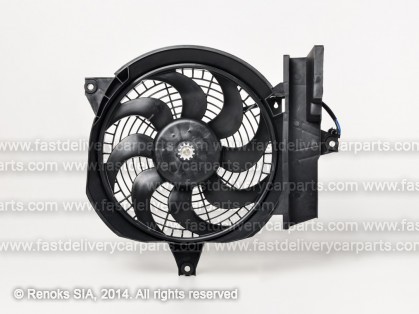 HY Santa Fe 01->06 ventilators komplekts KOND 2.4/2.7