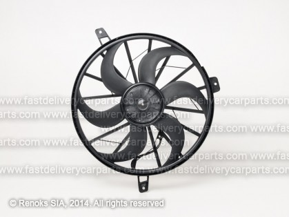 JP Grand Cherokee 99->04 ventilators ar difuzoru 470mm 190W 2pin RAD