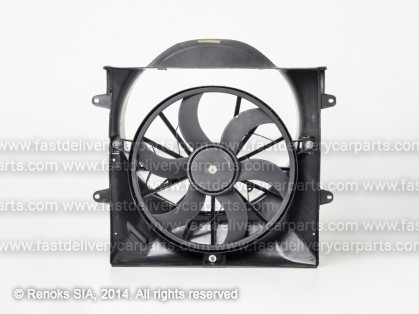 JP Grand Cherokee 99->04 ventilators ar difuzoru 470mm 190W 2pin RAD