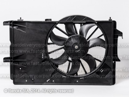 OP Meriva 03->06 ventilators RAD +KOND 1.4/1.6/1.8 330W 360mm 2pin