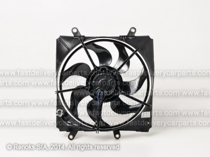 TT Avensis 97->99 ventilators KOND 1.6/1.8/2.0 komplekts
