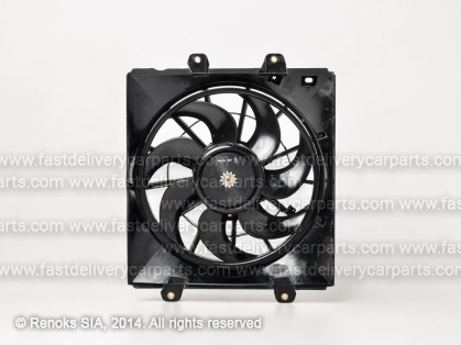 TT Avensis 97->99 ventilators KOND DIESEL komplekts