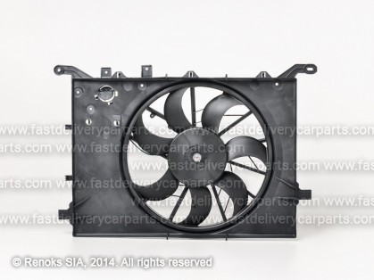 VV V70 00->05 ventilators komplekts