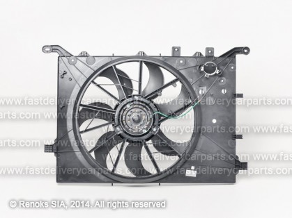 VV V70 00->05 ventilators komplekts