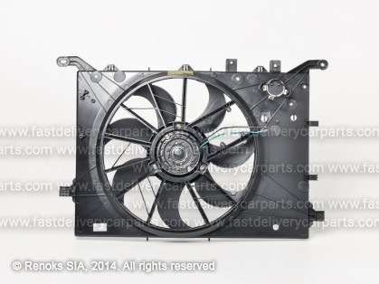 VV S80 98->06 ventilators RAD+KOND komplekts