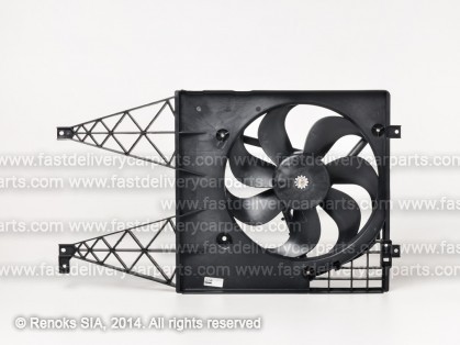 VW Bora 98->05 ventilators 1.6/2.0/1.9D komplekts