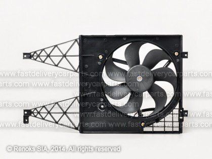 VW Golf 98->03 ventilators 1.6/1.8/2.0/2.3 -KOND komplekts